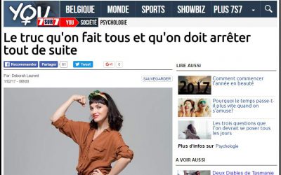 Le truc qu’on fait tous et qu’on doit arrêter tout de suite